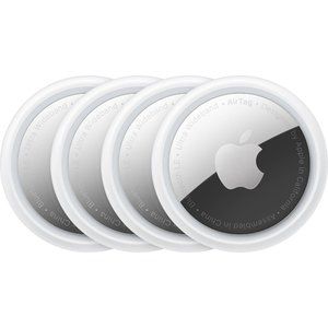 COPY - New Genuine Apple AirTag Bluetooth Tracker 4 Pack - Silver (MX542AM/A) N…